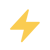 Icon of a lightening bolt